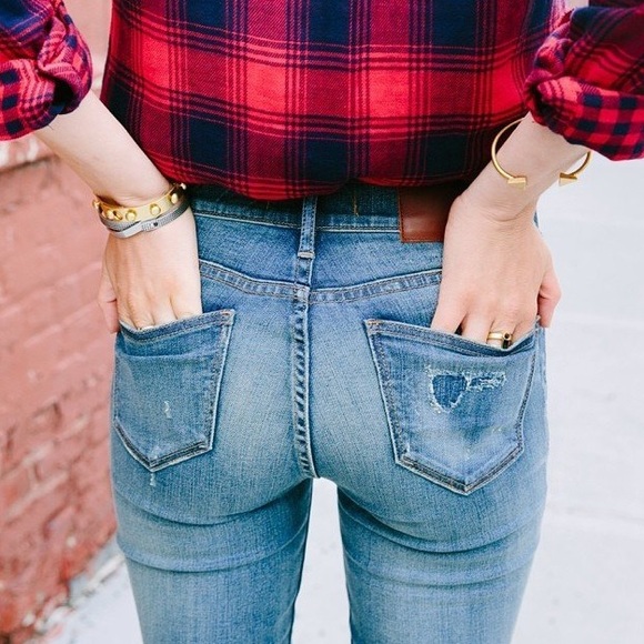 Madewell Denim - Madewell Denim Skinny Skinny Rip & Repair Jeans